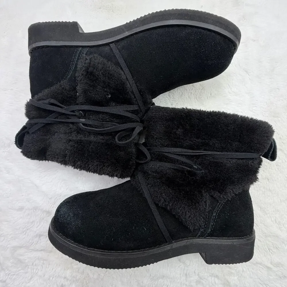 Style & Co. Women’s Korri Faux-Fur Lined Lace-Up Winter Snow Boots Size 7